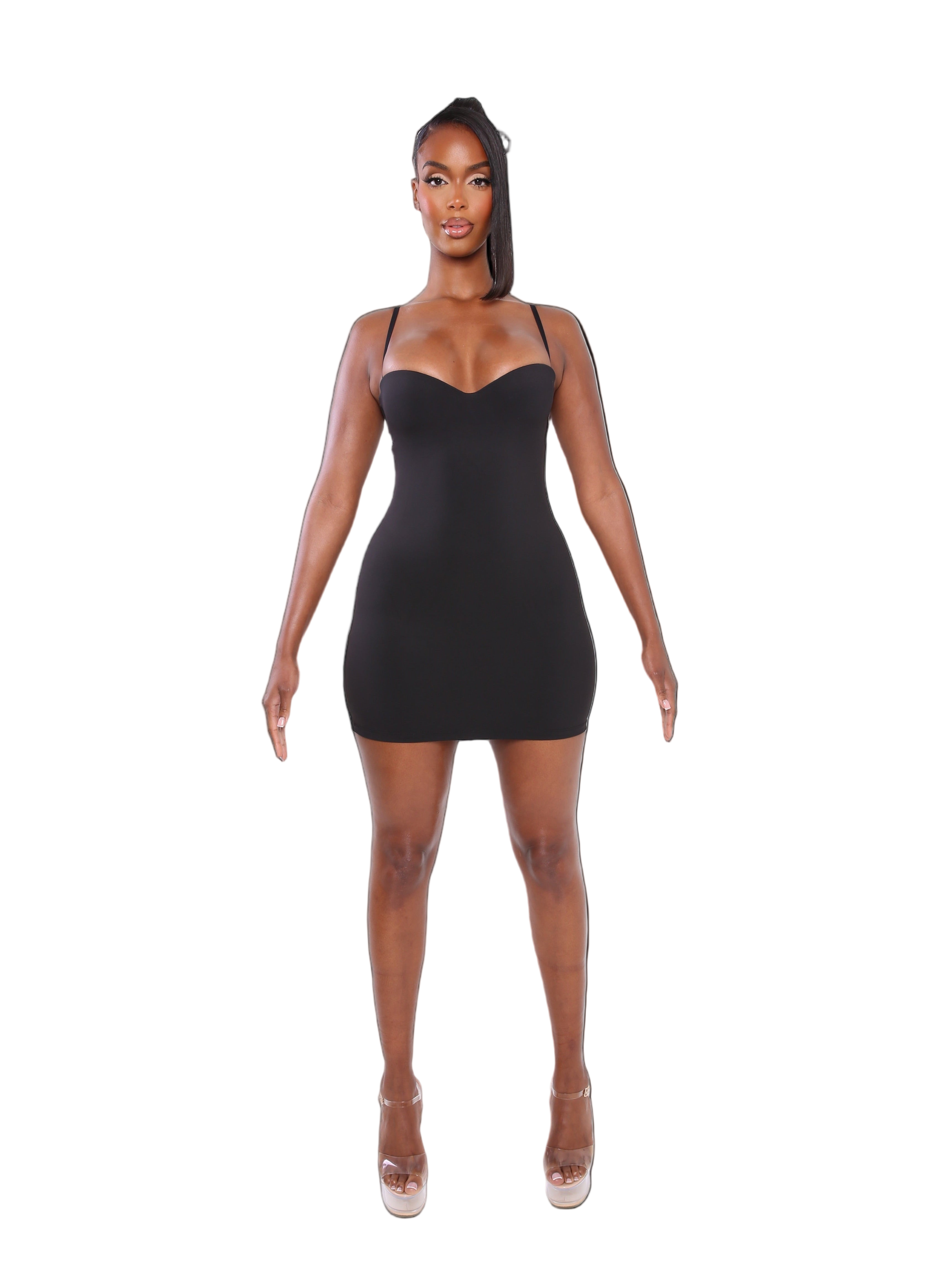 Contourluxe Mini Dress Black