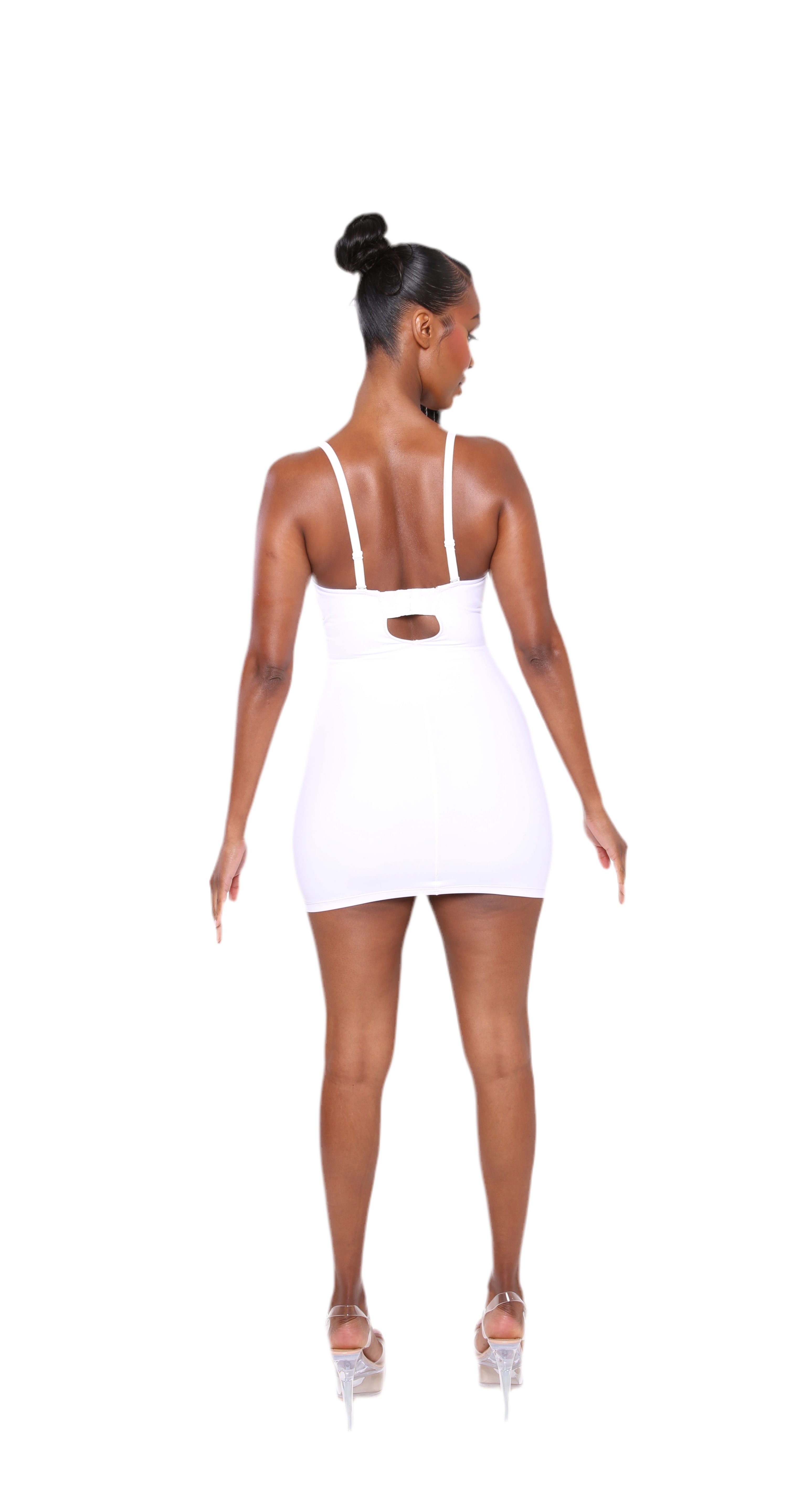 Contourluxe Mini Dress White