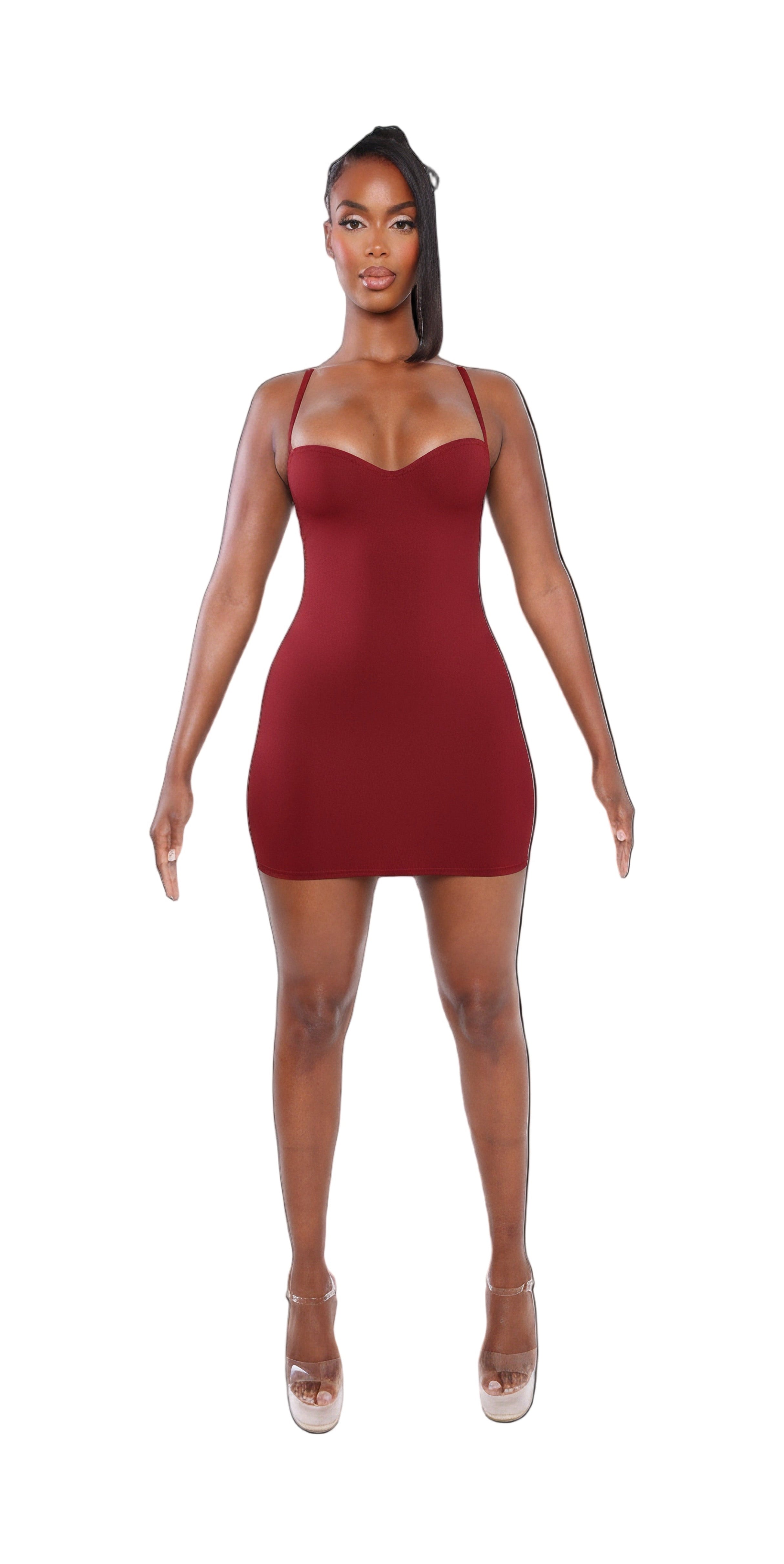 Contourluxe Mini Dress Red