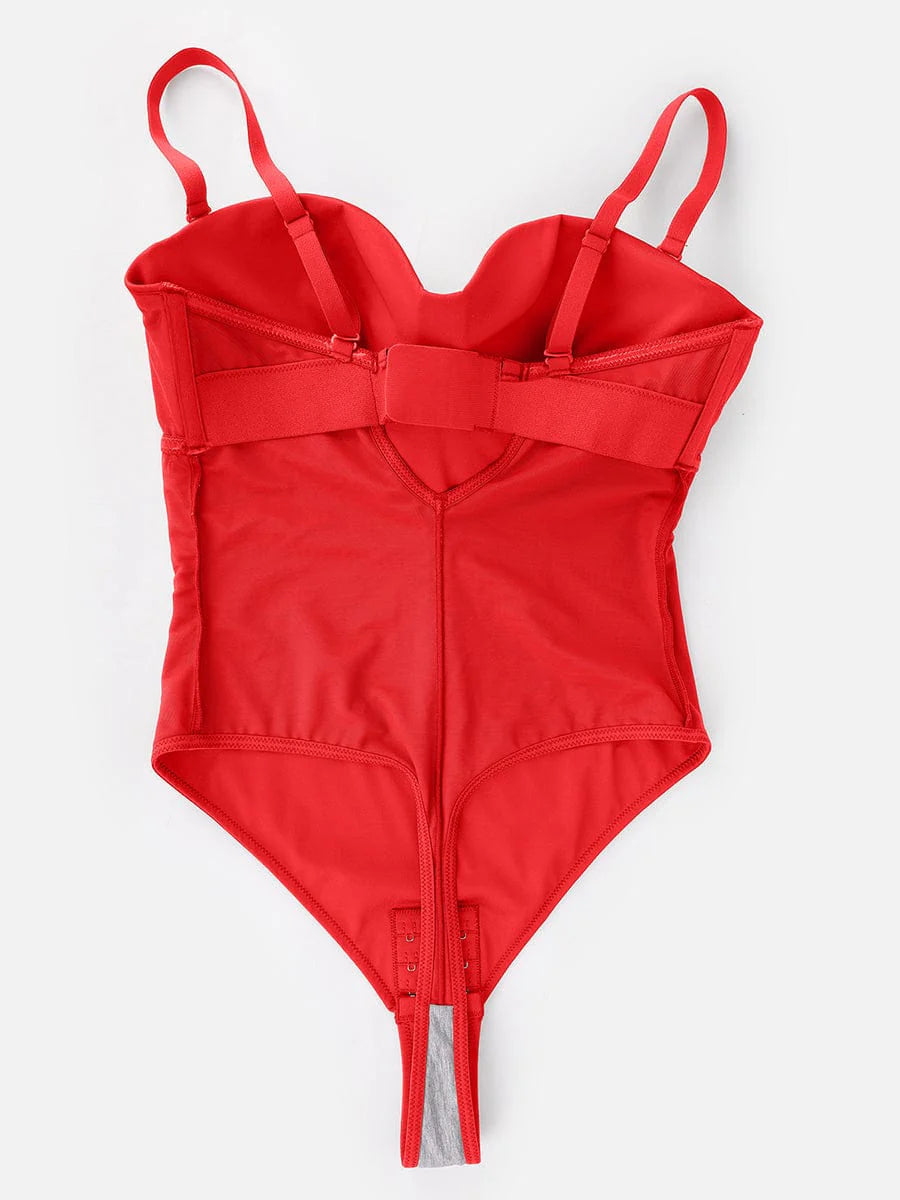 Contourluxe Bodysuit Red