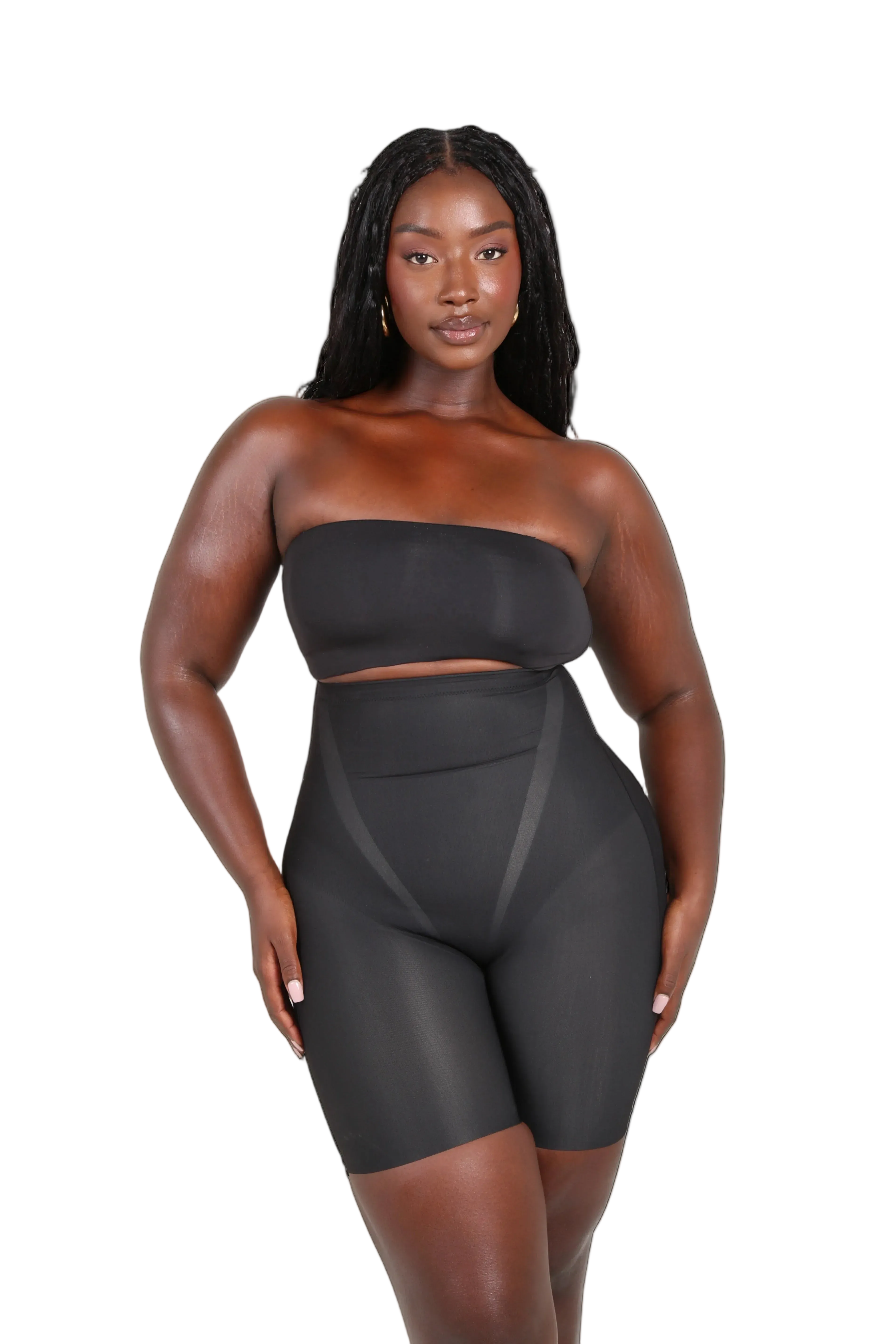 NSculpt Extra Firm High Waisted Mid Thigh Shorts